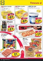 Ofertas de Pasta  en el folleto de Lidl