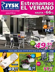 Ofertas de Hogar y muebles en el folleto de JYSK de Madrid