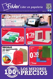 Ofertas de Wii U  en el folleto de Folder