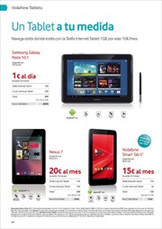 Ofertas de Tablet  en el folleto de Vodafone