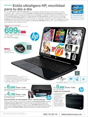 Ofertas de PC portátil  en el folleto de El Corte Inglés