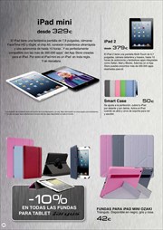 Ofertas de IPad  en el folleto de Hipercor