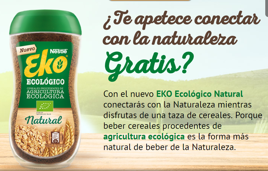 Prueba EKO Ecológico Natural - GRATIS