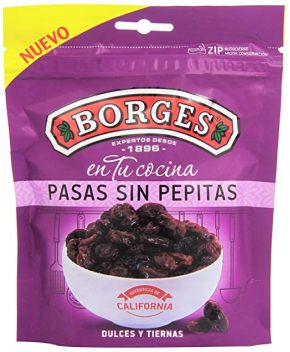 Pasas Sin Semilla California 150 gr