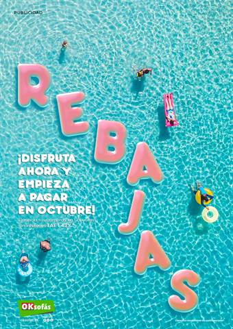 Catálogo OKSofas en Barcelona | REBAJAS | 1/7/2022 - 31/8/2022
