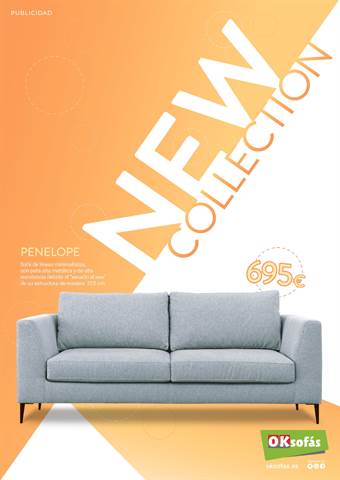 Catálogo OKSofas en Vícar | New Collection  | 1/10/2022 - 15/11/2022