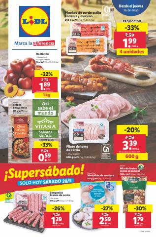 Ofertas de Hiper-Supermercados en Carballo | Marca la diferencia de Lidl | 26/5/2022 - 1/6/2022