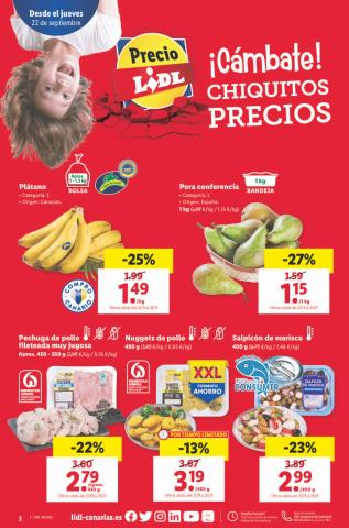 Catálogo Lidl en Santa Cruz de Tenerife | ¡Simplemente el mejor precio! | 22/9/2022 - 28/9/2022