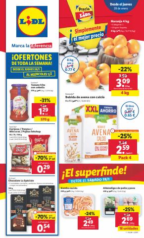 Catálogo Lidl en Ceuta | ¡Simplemente el mejor precio! | 26/1/2023 - 1/2/2023