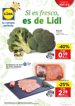 Ofertas de Lidl en el folleto de Madrid
