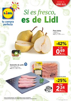 Ofertas de Lidl en el folleto de Madrid