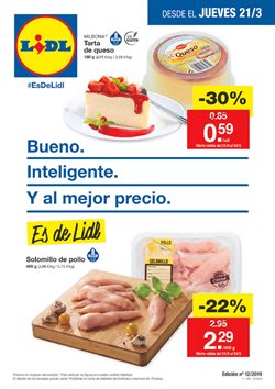 Ofertas de Lidl en el folleto de Madrid