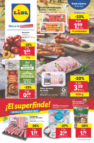 Ofertas de Hiper-Supermercados en Ciudad Real | Marca la diferencia de Lidl | 26/5/2022 - 1/6/2022