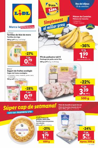 Ofertas de Hiper-Supermercados en Bisbal d Empordà | Simplement el millor preu! de Lidl | 29/9/2022 - 5/10/2022