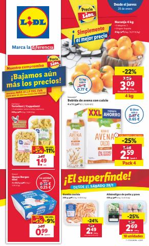 Catálogo Lidl en Alicante | ¡Simplemente el mejor precio! | 26/1/2023 - 1/2/2023