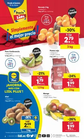 Catálogo Lidl en Ronda | Simplemente el mejor precio | 30/3/2023 - 5/4/2023