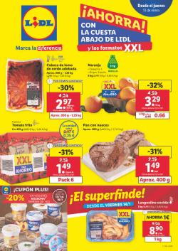 Ofertas de Hiper-Supermercados en el catálogo de Lidl ( 2 días más)