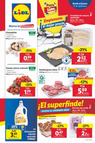 Ofertas de Hiper-Supermercados en Santa Cruz de Tenerife | ¡Simplemente el mejor precio! de Lidl | 29/9/2022 - 5/10/2022