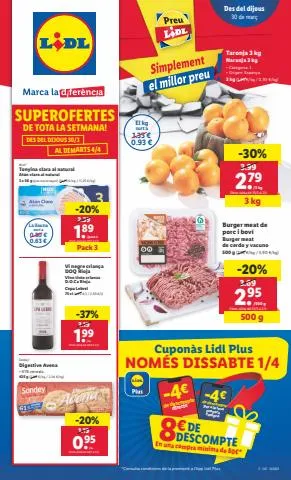 Catálogo Lidl en Badalona | Simplemente el mejor precio | 30/3/2023 - 5/4/2023
