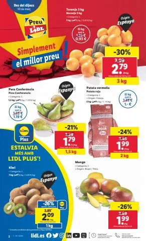Catálogo Lidl en Badalona | Simplemente el mejor precio | 30/3/2023 - 5/4/2023