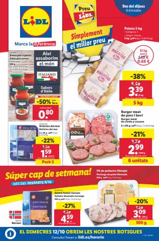 Ofertas de Hiper-Supermercados en Roses | Simplement el millor preu! de Lidl | 6/10/2022 - 12/10/2022