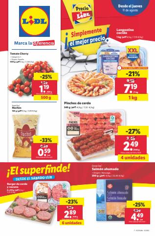 Ofertas de Hiper-Supermercados en Tolosa | ¡Simplemente el mejor precio! de Lidl | 11/8/2022 - 17/8/2022