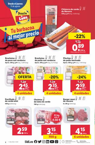 Catálogo Lidl en Barbastro | ¡Simplemente el mejor precio! | 11/8/2022 - 17/8/2022
