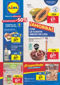 Ofertas de Hiper-Supermercados en el catálogo de Lidl ( Publicado ayer)