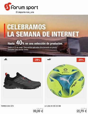 Ofertas de Deporte en Teruel | Semana del internet  de Forum Sport | 17/5/2022 - 22/5/2022