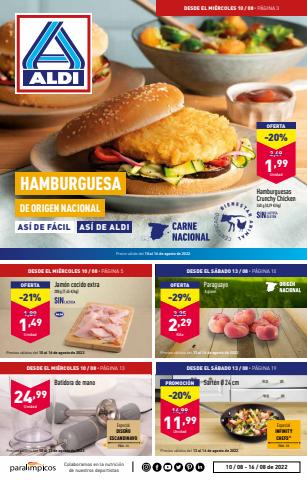 Ofertas de Hiper-Supermercados en Caudete | Catálogo Aldi de ALDI | 3/8/2022 - 16/8/2022