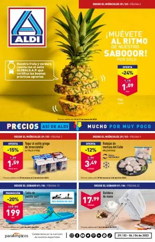 Catálogo ALDI en Cádiz | Catálogo Aldi | 29/3/2023 - 4/4/2023