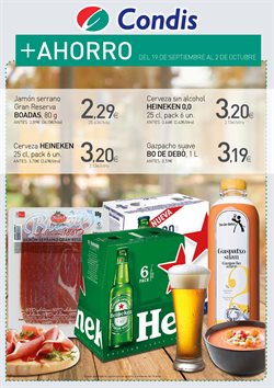Ofertas de Condis en el folleto de Madrid
