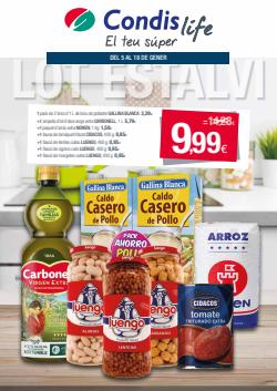 Ofertas de Hiper-Supermercados en el catálogo de Condis ( Caduca mañana)