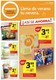 Ofertas de Hiper-Supermercados en Cehegín | Llena de verano tu nevera  de Consum | 25/5/2023 - 14/6/2023