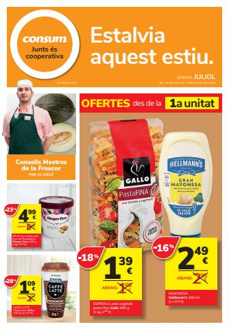 Catálogo Consum en Mollet del Vallès | Estalvia aquest estiu | 30/6/2022 - 27/7/2022