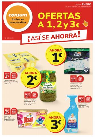 Catálogo Consum en Xàtiva | ¡Así se ahorra! | 12/1/2023 - 8/2/2023