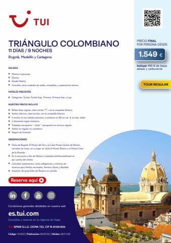 Catálogo Tui Travel PLC | Catálogo Tui Travel PLC | 20/9/2022 - 31/10/2022