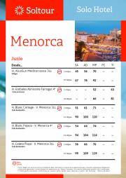 Ofertas de Viajes en Mos | Estancias Menorca - Junio de Soltour | 29/5/2023 - 1/6/2023