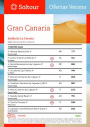 Catálogo Soltour | Ofertas Verano Gran Canaria - Junio | 12/5/2023 - 31/5/2023