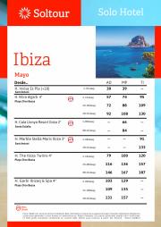 Oferta en la página 1 del catálogo Estancias Ibiza - Mayo de Soltour