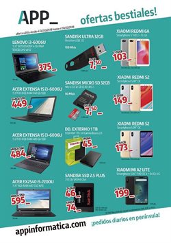 Ofertas de App Informática en el folleto de Utrera