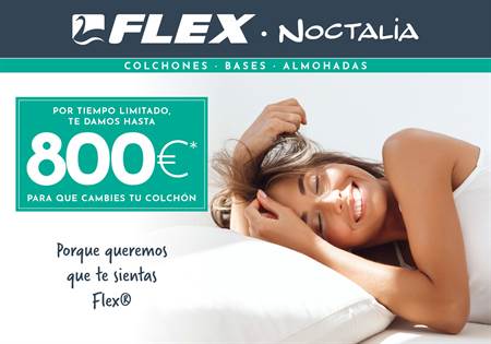 Catálogo Flex Noctalia en Las Rozas | Porque queremos que te sientas Flex | 4/4/2022 - 31/5/2022