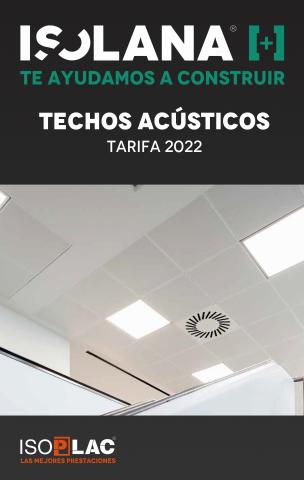 Catálogo Isolana en Valencia | Tarifa-Isolana-Cap2-Techos | 7/3/2022 - 31/12/2022