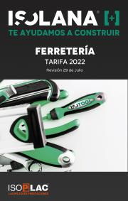 Oferta en la página 21 del catálogo FERRETERÍA – TARIFA ISOLANA 2023 de Isolana