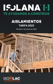 Oferta en la página 16 del catálogo AISLAMIENTOS – TARIFA ISOLANA 2023 de Isolana
