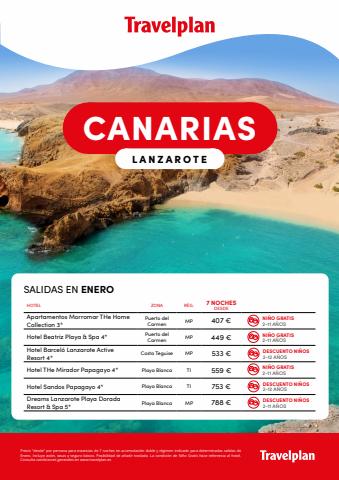 Catálogo Travelplan | Lanzarote | 5/12/2022 - 31/1/2023