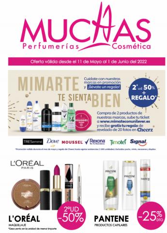 Ofertas de Perfumerías y Belleza en Monforte de Lemos | Ofertas especiales de Muchas Perfumerías | 12/5/2022 - 1/6/2022