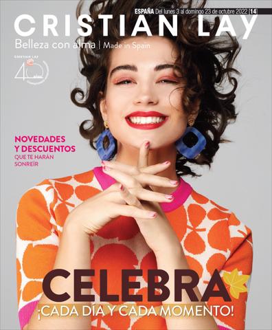 Ofertas de Perfumerías y Belleza en Coslada | Catálogo Cristian Lay de Cristian Lay | 3/10/2022 - 23/10/2022