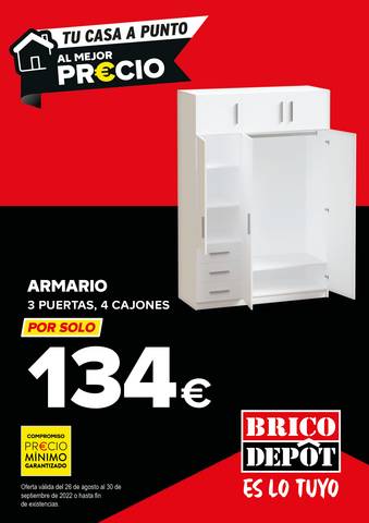 Catálogo Brico Depôt en Burlada-Burlata | Tu casa a punto al mejor precio | 26/8/2022 - 30/9/2022