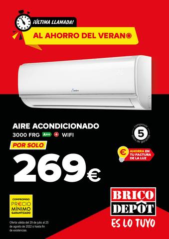 Catálogo Brico Depôt en Villacañas | BRICO DEPÔT: especial climatización | 29/7/2022 - 25/8/2022